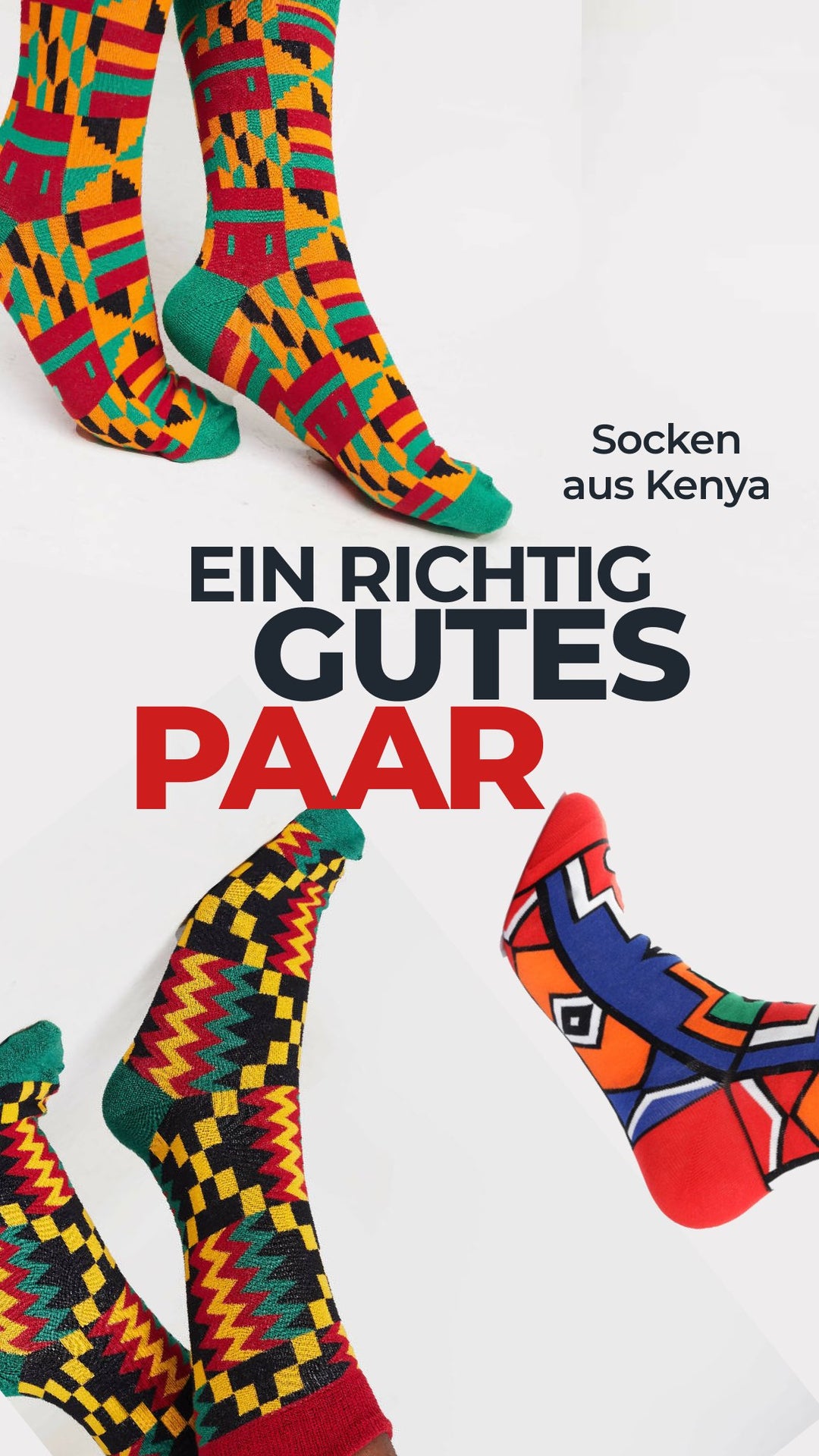 Socken made in Kenya - mikono.africa Jacken aus Kenia