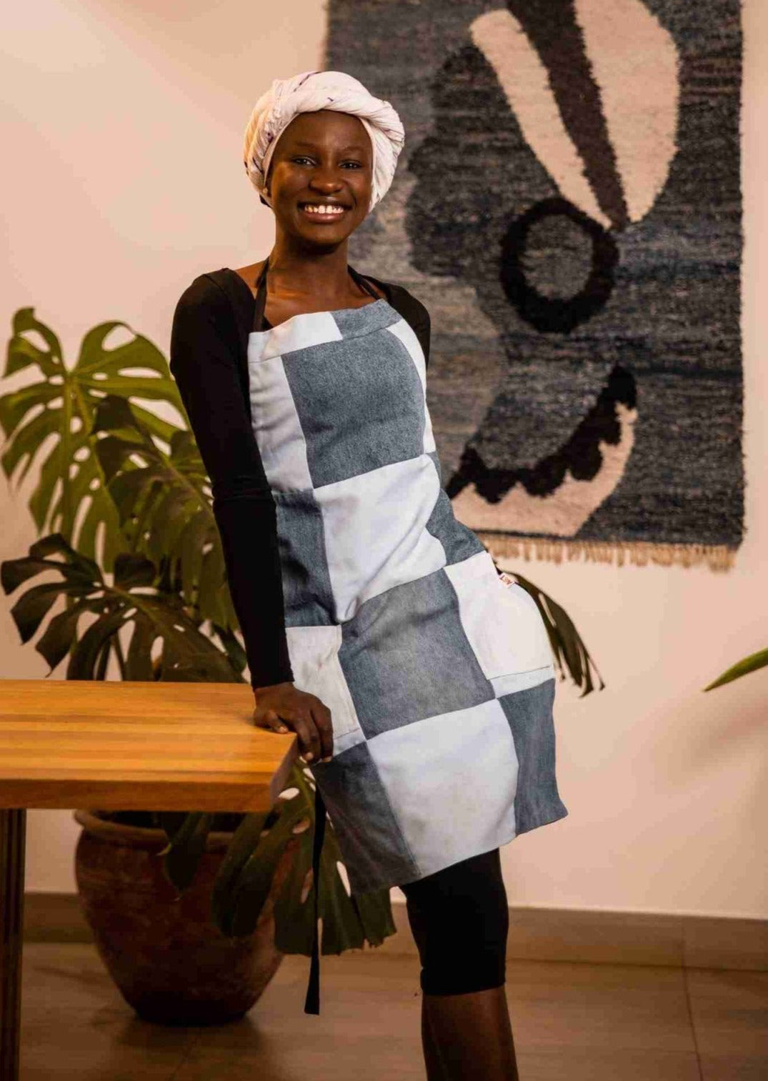 Küchenset DENIM Kombi - mikono.africa Jacken aus Kenia bunte Bomberjacke Partyjacke faire sozial nachhaltig designed in Kenia