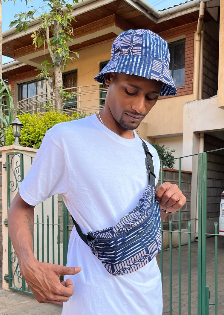 Bauchtasche ‚Madafu‘ für 29€ - mikono.africa Jacken aus Kenia bunte Bomberjacke Partyjacke faire sozial nachhaltig designed in Kenia