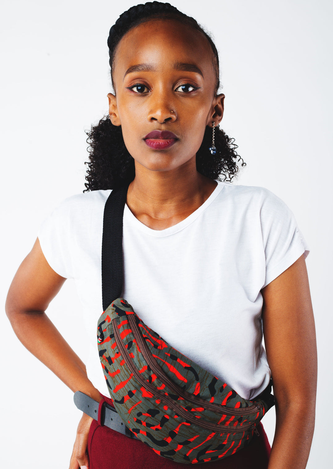 Weekender ‚Kijeshi‘ - Bunte Bauchtasche Damen, Kinder und Herren: unisex Fanny pack made in Kenya. Small and large Bumbag, Color Belt bag, Colorful hip bag, Fanny Bag, Vegan